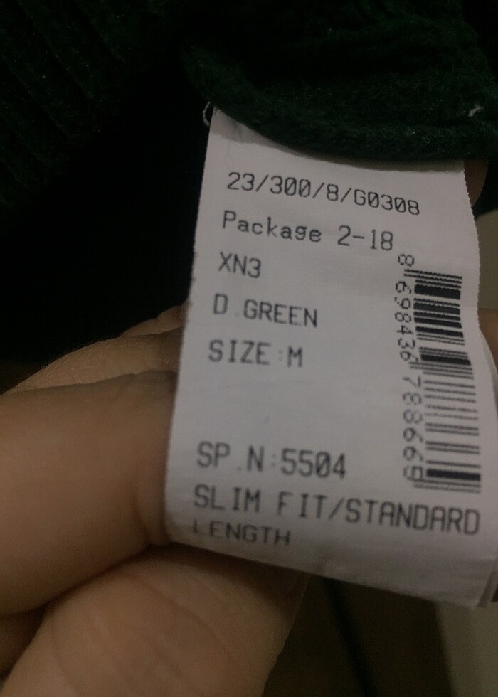 Erkek kazak - Görsel 4