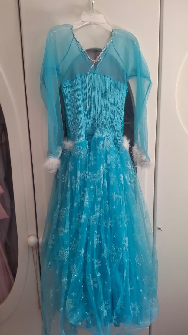 Elsa Çocuk Kostümü - Görsel 3