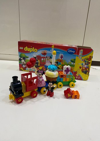 Renkli Lego Duplo Mickey Doğum Günü Treni - Görsel 2