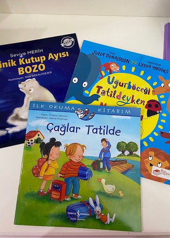 Çocuklar İçin Tatil Kitapları Seti