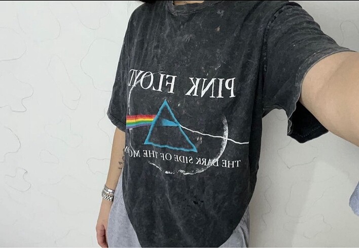 Defacto Pink floyd tişört