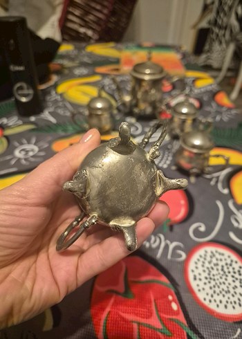 Gümüş kahve takımı - Görsel 4