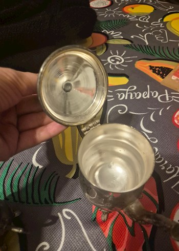 Gümüş kahve takımı - Görsel 6