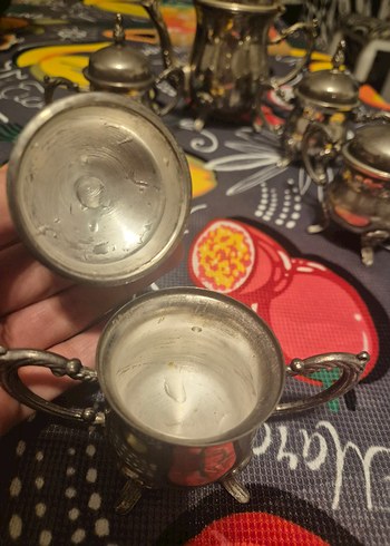 Gümüş kahve takımı - Görsel 3