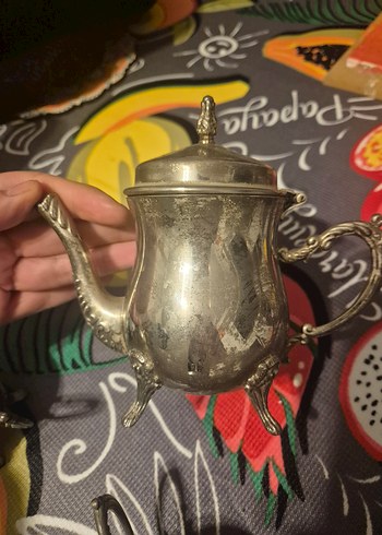 Gümüş kahve takımı - Görsel 5