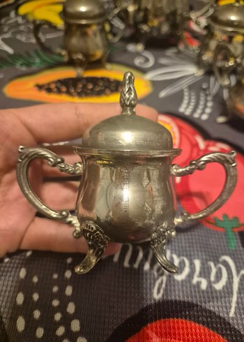 Gümüş kahve takımı - Görsel 2