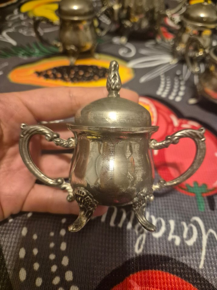 Gümüş kahve takımı - Görsel 2