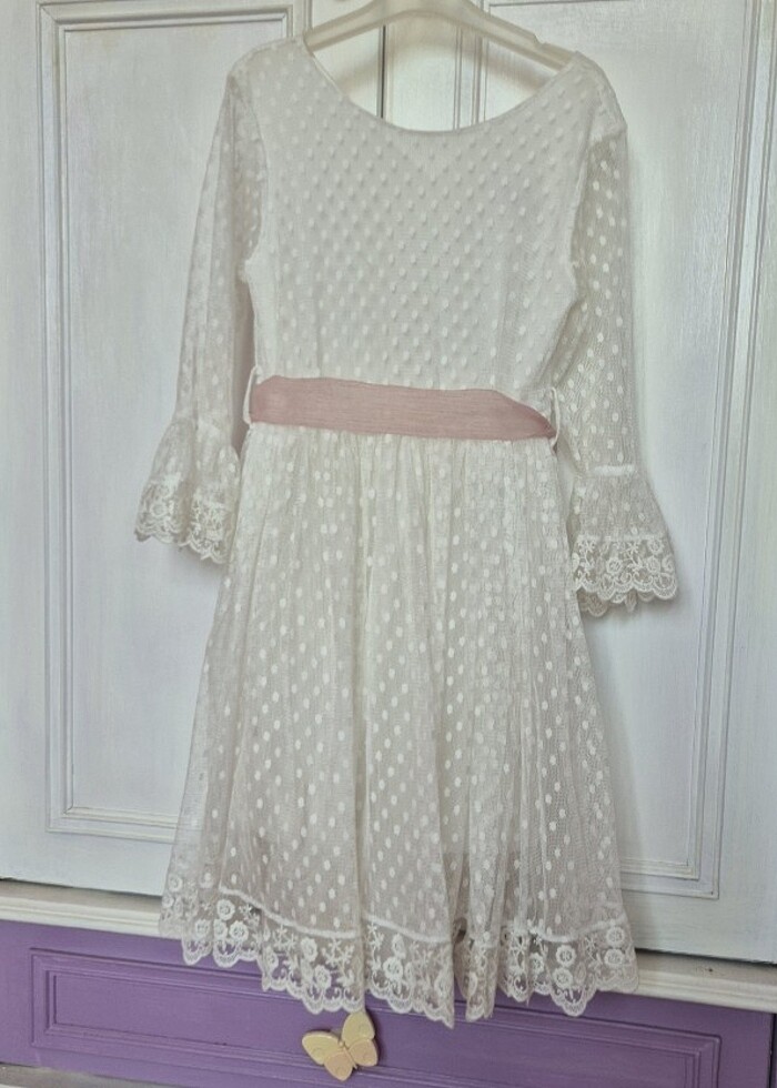 Beyaz elbise - Görsel 4