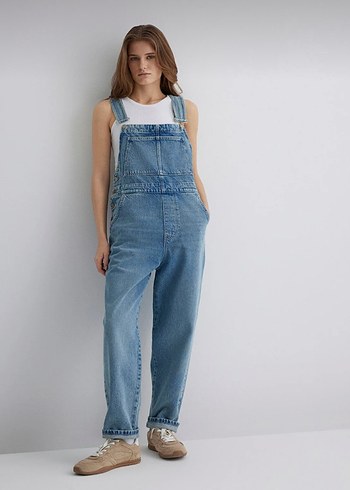 Mavi Denim Salaş Uzun Kadın Tulum