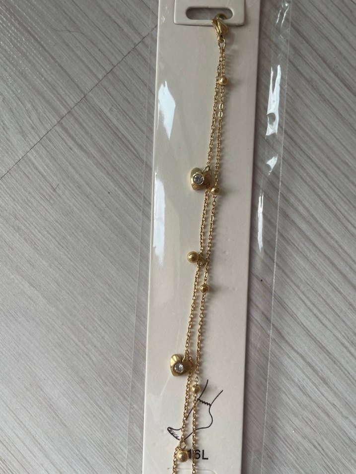 2li çelik gold halhal - Görsel 3