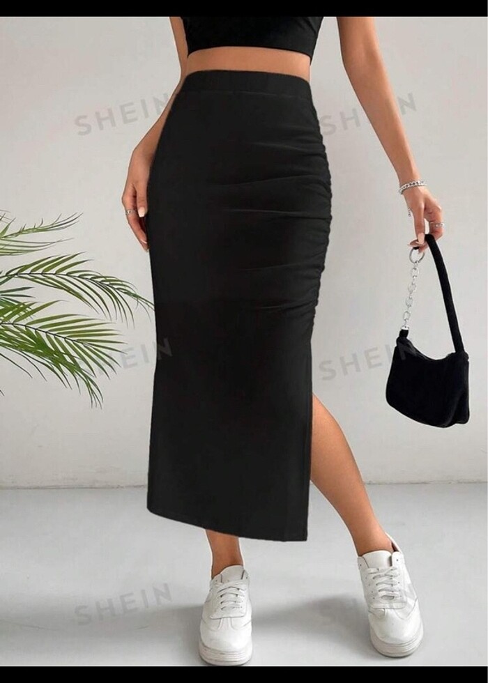 Shein yırtmaçlı etek - Görsel 2