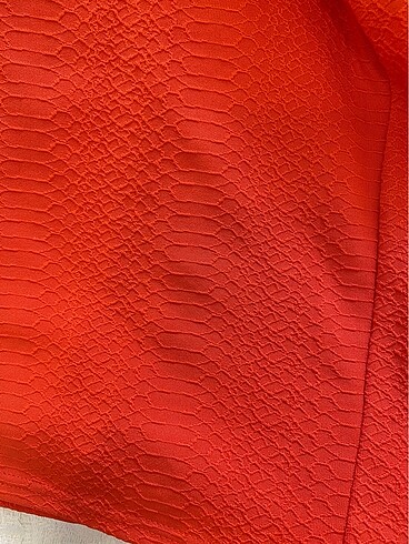 m Beden pembe Renk H&M Fosforlu Pembe Mini Bandaj Elbise