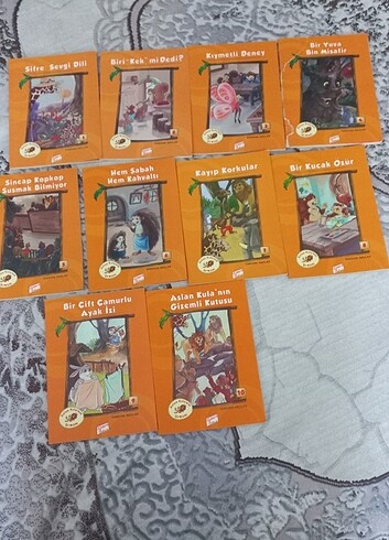 Aslan kullanın ormanı set 2.3.siniflar için 