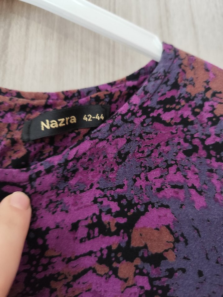 Uzun Bohem Kadın Elbise -  Bağlama Desenli - Görsel 5