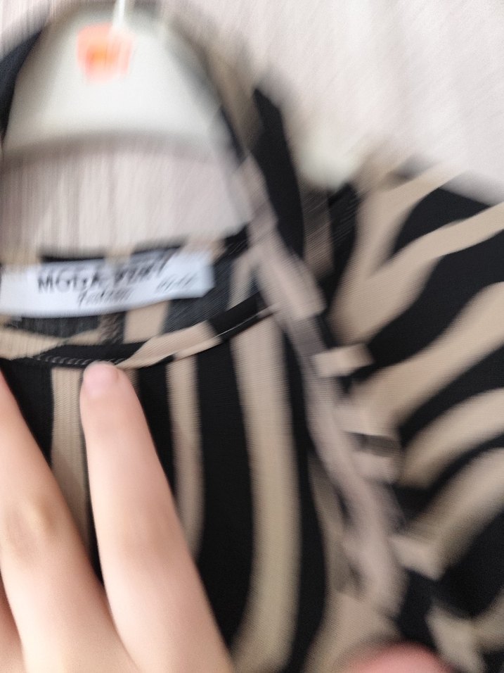 Bohem Tarz Zebra Desenli Uzun Elbise - Görsel 4