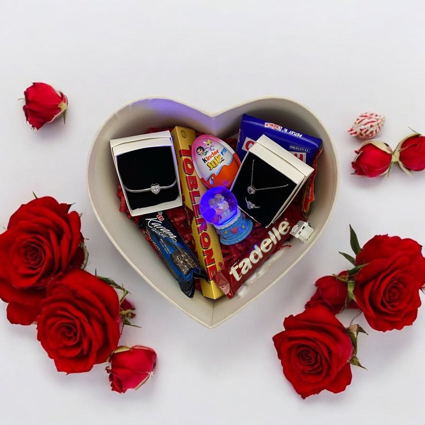 Kalp Şeklinde Seramik Kutulu Oyuncak - Görsel 2