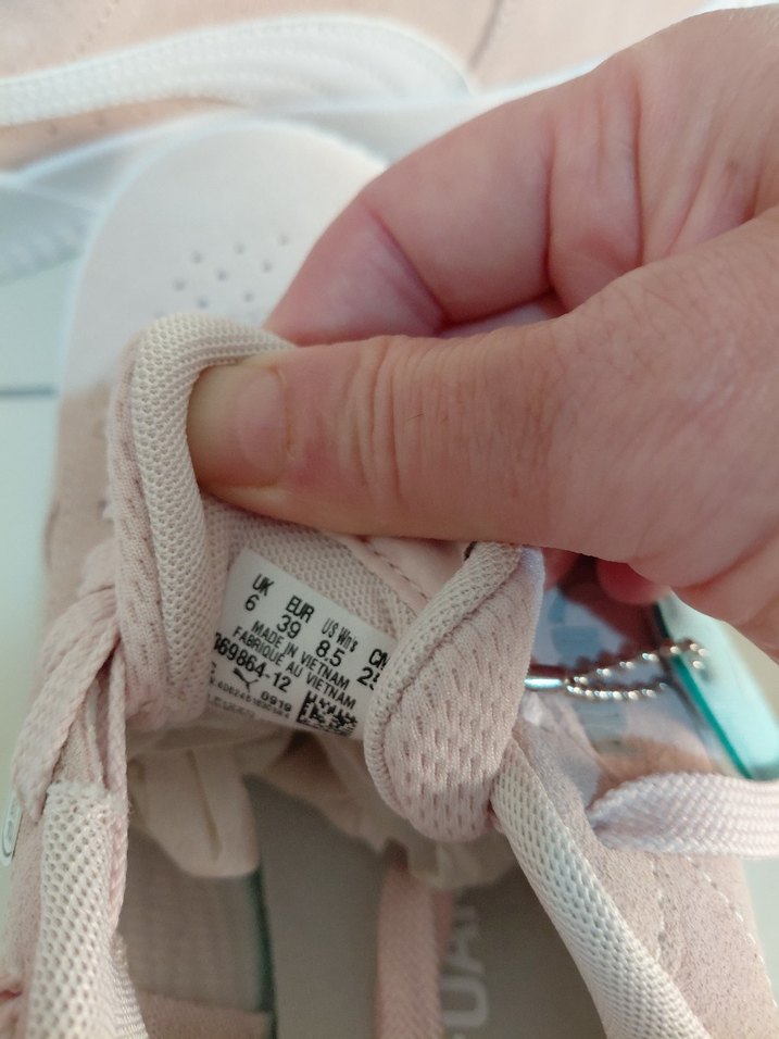 pembe rahat yüksek taban orijinal puma spor ayakkabı - Görsel 2