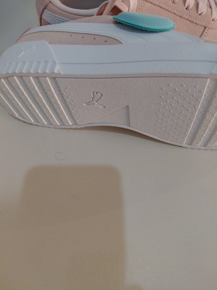 pembe rahat yüksek taban orijinal puma spor ayakkabı - Görsel 3