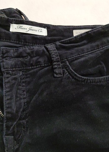 boru paca kadife  kadın Pantolon - Görsel 5