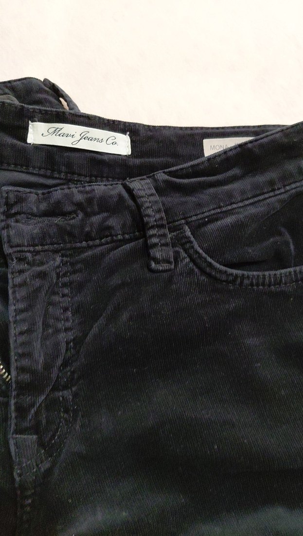 boru paca kadife  kadın Pantolon - Görsel 5