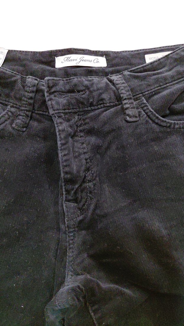 boru paca kadife  kadın Pantolon - Görsel 2