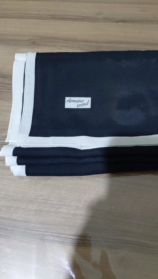 Siyah Kadın Sade Şal - Armine - Görsel 3