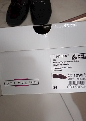 Siyah Deri Tokalı kadın Loafer - Görsel 5