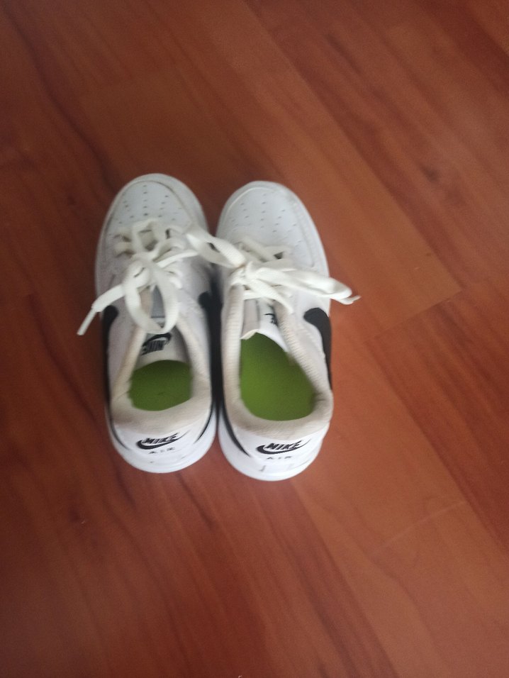 Beyaz Kadın Spor Ayakkabı Velcro Bağcıklı - Görsel 2