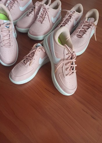 Pembe Bağcıklı Spor Kadın Sneakers - Görsel 6