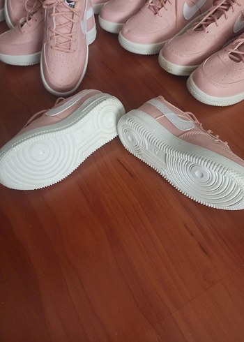 Pembe Bağcıklı Spor Kadın Sneakers - Görsel 4