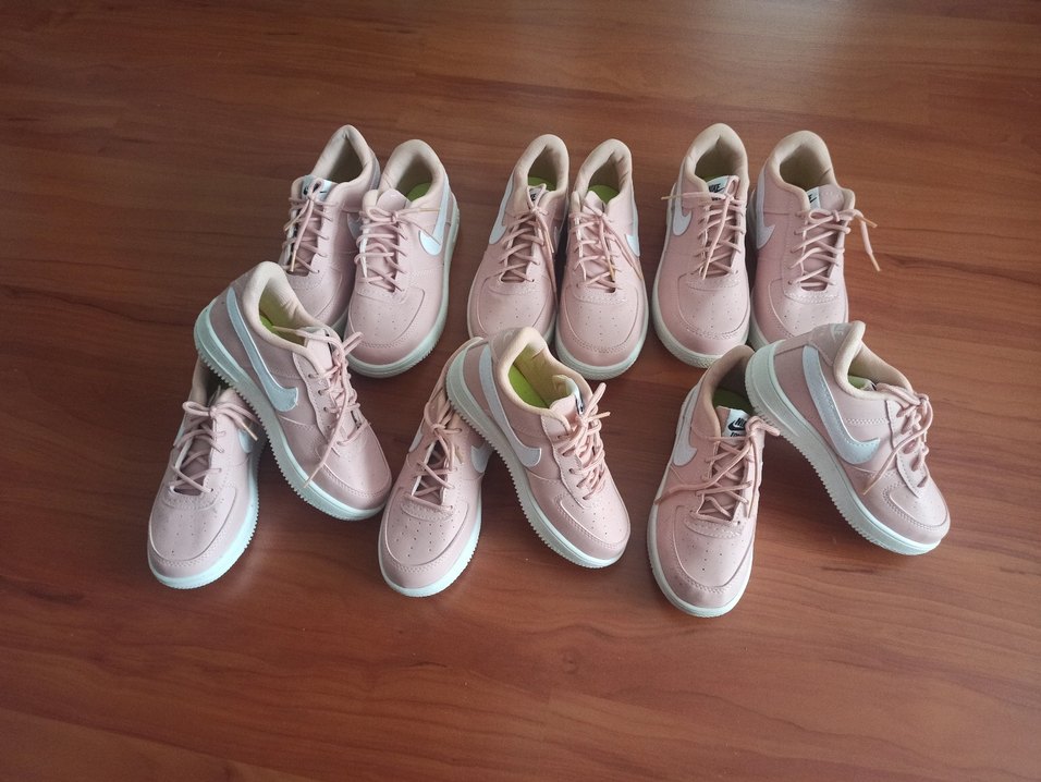 Pembe Bağcıklı Spor Kadın Sneakers - Görsel 5