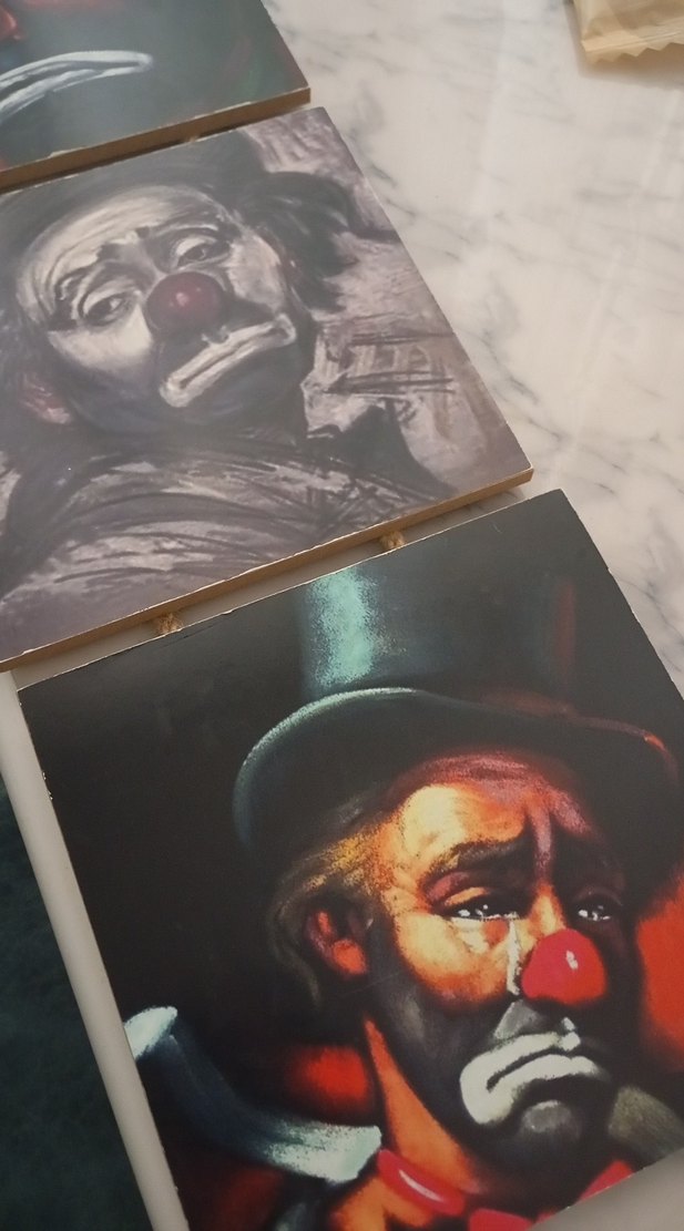 Üçlü Hüzünlü Palyaço aksesuar - Görsel 3