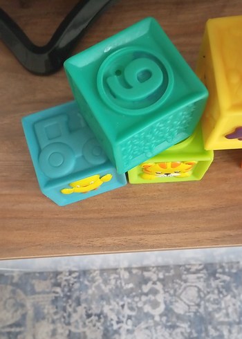 Renkli Eğitici Blok Oyuncak Seti 9tane - Görsel 3