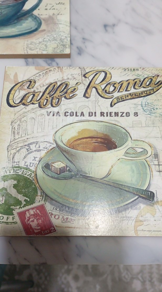 ahşap Pastel Renkli Kahve Temalı Dekoratif Tablo - Görsel 2