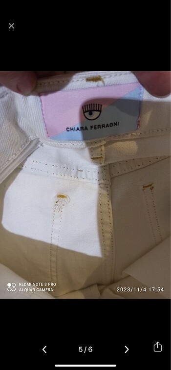 xs Beden beyaz Renk Chiara ferragni