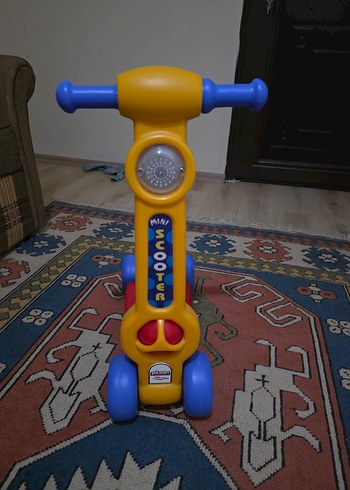 Renkli Mini Çocuk bebek Scooter - Görsel 4
