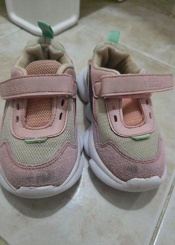 Vicco Pudra Kız Çocuk Sneakers Velcro Bantlı - Görsel 5