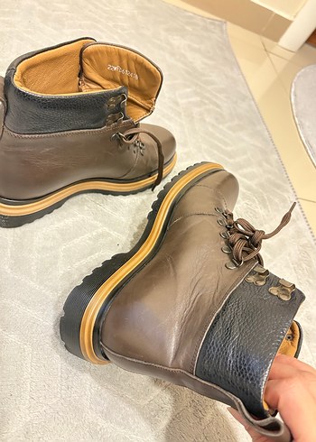 Derimod Kahverengi Deri Erkek Bot 40 numara - Görsel 4