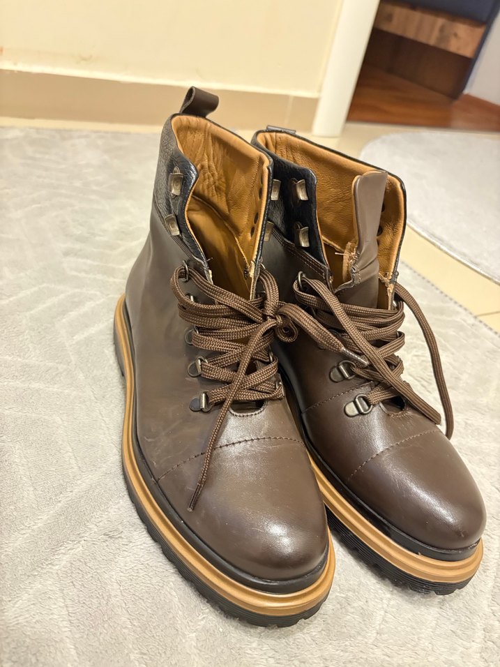 Derimod Kahverengi Deri Erkek Bot 40 numara - Görsel 2