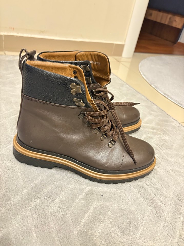 Derimod Kahverengi Deri Erkek Bot 40 numara - Görsel 3