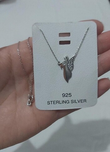 gümüş melek kolye
