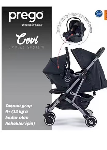 Prego covi bebek arabası - Görsel 4