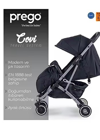 Prego covi bebek arabası - Görsel 3