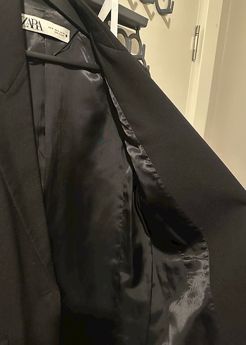 Orjinal Zara Blazer Ceket (Siyah Renk) - Görsel 4