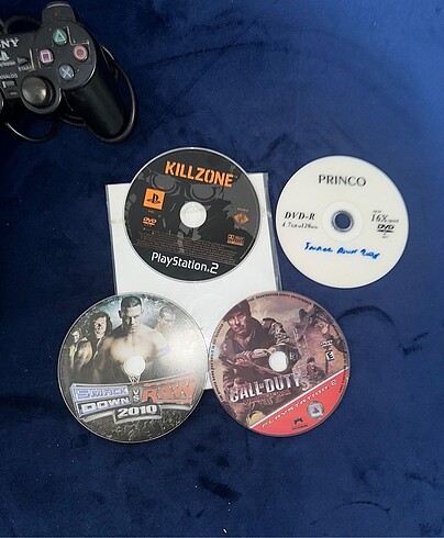 PLAYSTATİON 2 SLIM+ 2 KOL + 7 OYUN - Görsel 2