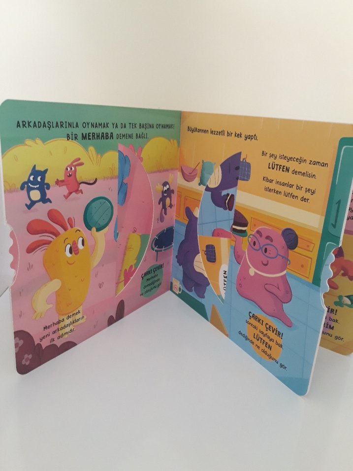 Çarklı Kitap - Muhteşem Kelimeler 12-36 Ay - Görsel 4