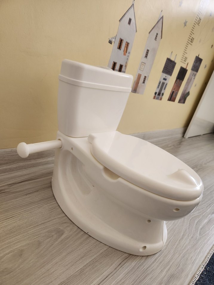 Bebek Eğitim Tuvaleti Beyaz - Görsel 3