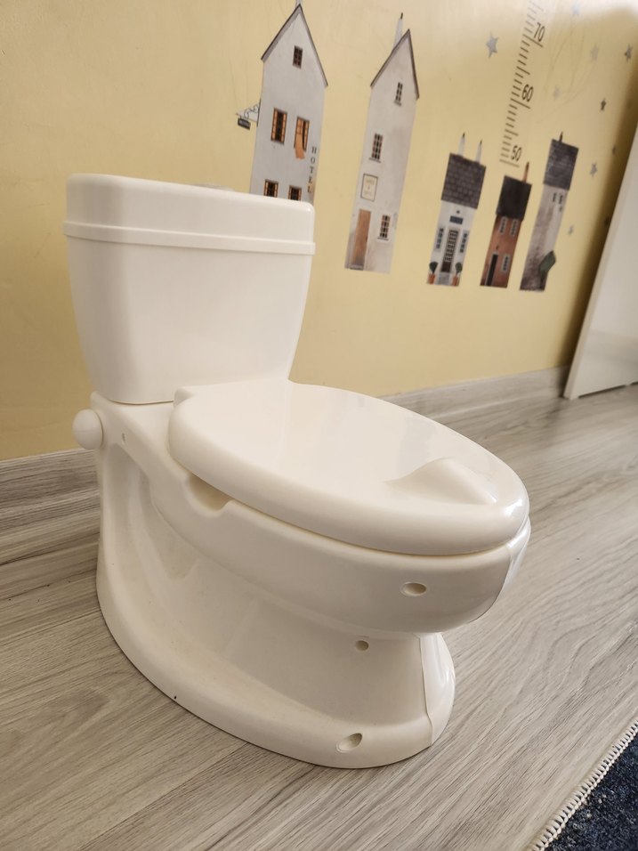 Bebek Eğitim Tuvaleti Beyaz - Görsel 2