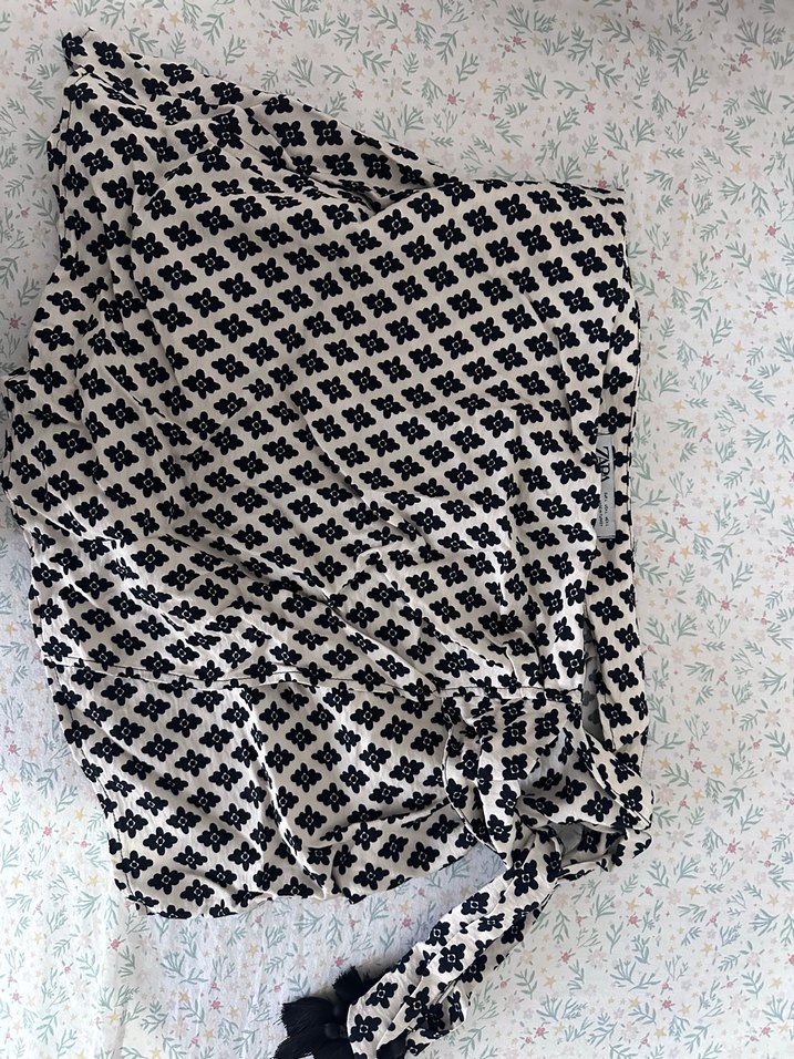 Zara Bohem Desenli Kadın Kumaş Pantolon - Görsel 2