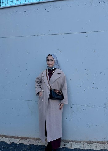 Camel Midi Kadın Trençkot
